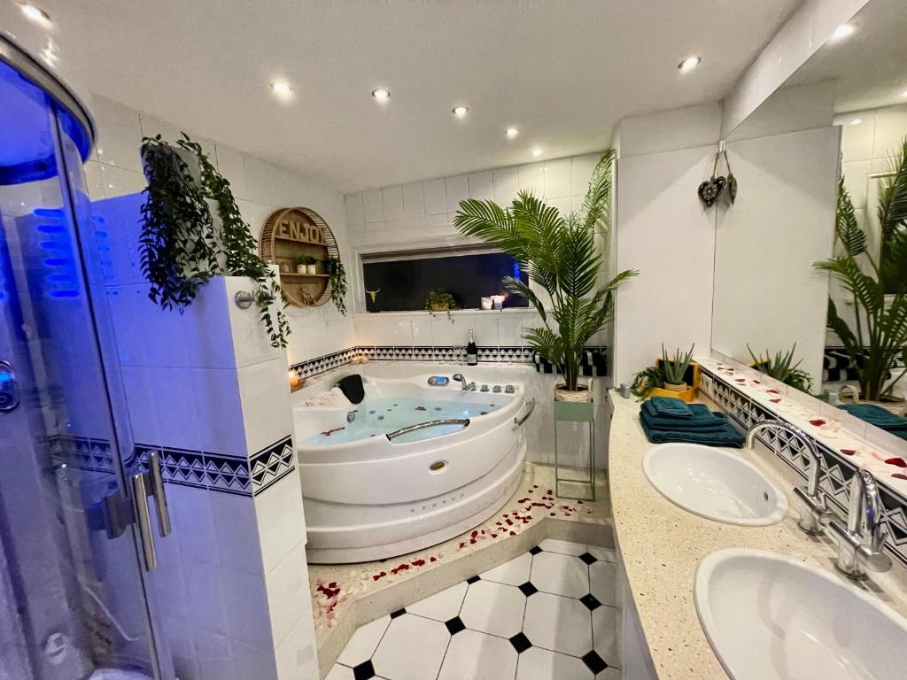 Jacuzzi Guesthouse Villa de Eikhof Hengelo