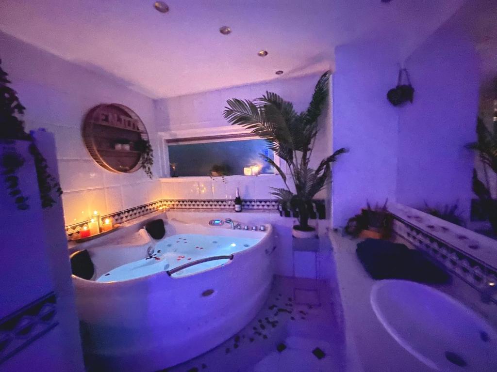 Jacuzzi op Kamer Guesthouse Villa de Eikhof Hengelo