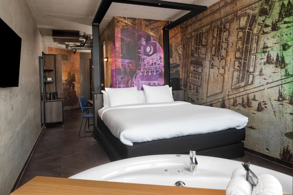 Kamer met Jacuzzi Inntel Hotels Amsterdam Landmark
